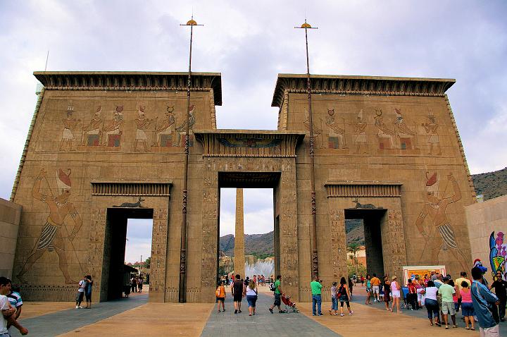 IMGP0182.JPG - Terra Mitica Theme Park Main Entrance.