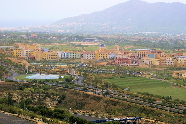 IMGP0218.JPG - View taken from the new 'Infinnito viewing tower' ride, Terra Mitica Theme Park