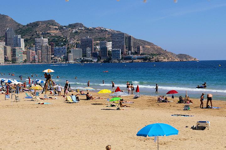 IMGP0144.JPG - Levante Beach. One of Benidorm's two beaches.