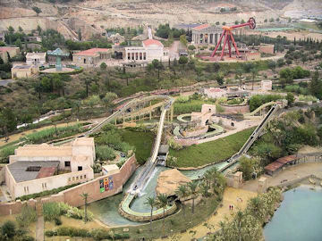 Villa Holidays Benidorm Spain: Terra Mitica Theme Park